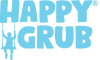 Happy Grub Logo - Instant Organic Pancake and Waffle Mix in a Squeezable Bottle